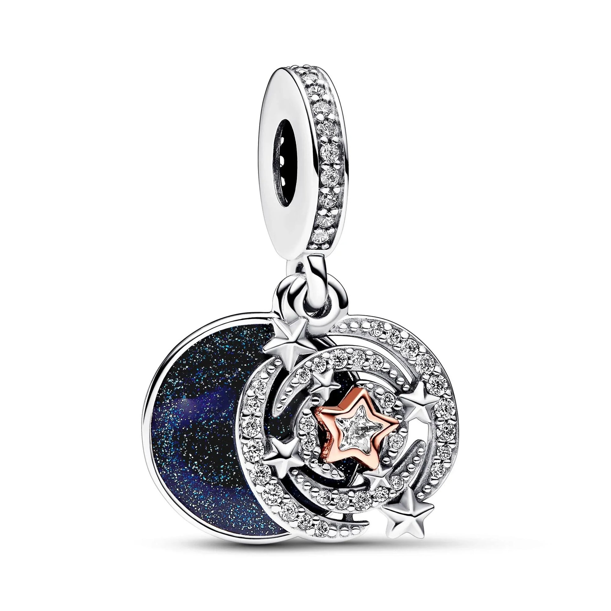 Shooting Star Charm in 925 Sterling Silver — Vanny Jewels