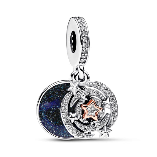 Shooting Star Charm in 925 Sterling Silver — Vanny Jewels