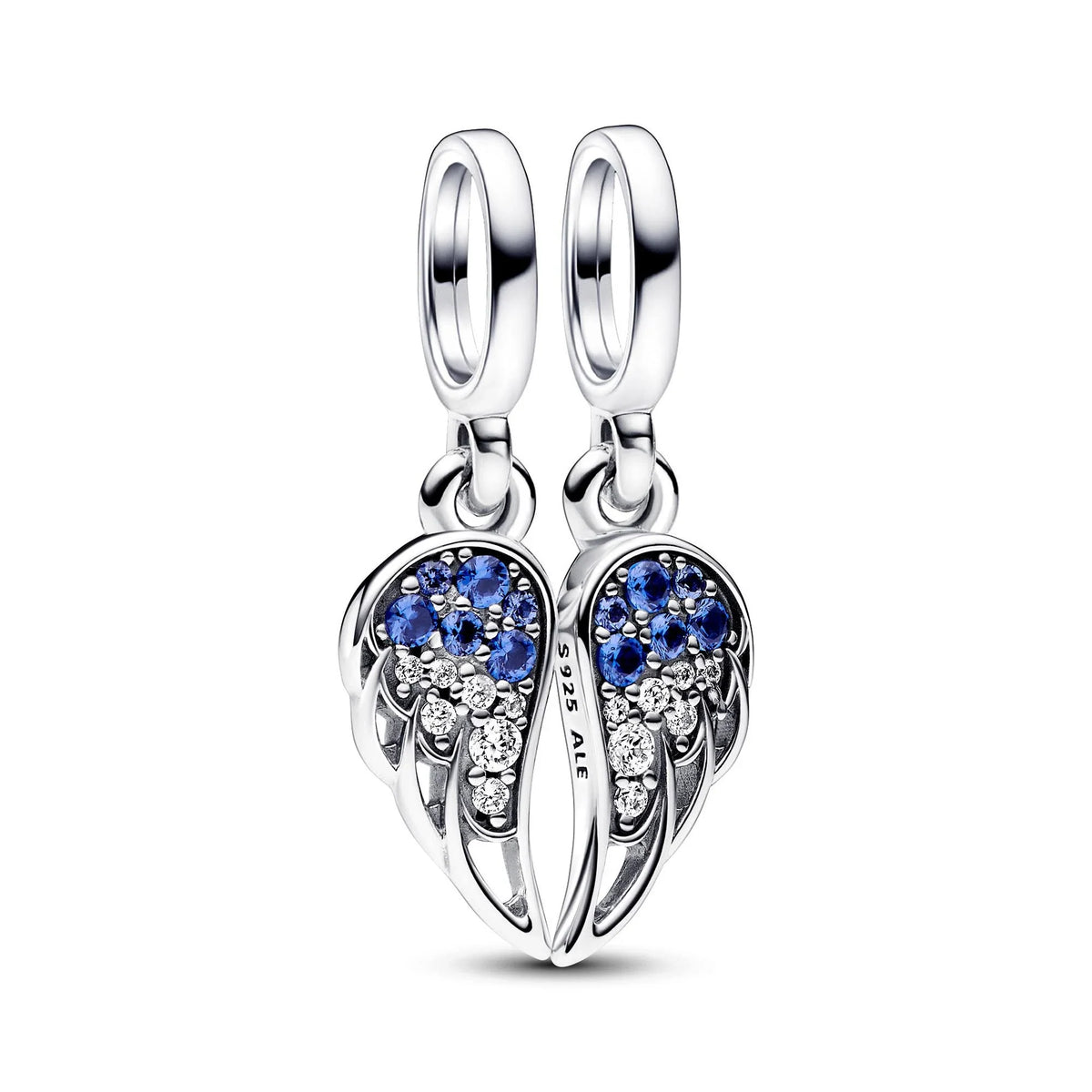 Angel Wings Charm in 925 Sterling Silver — Vanny Jewels