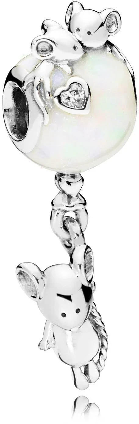 Little Mice Charm in 925 Sterling Silver — Vanny Jewels
