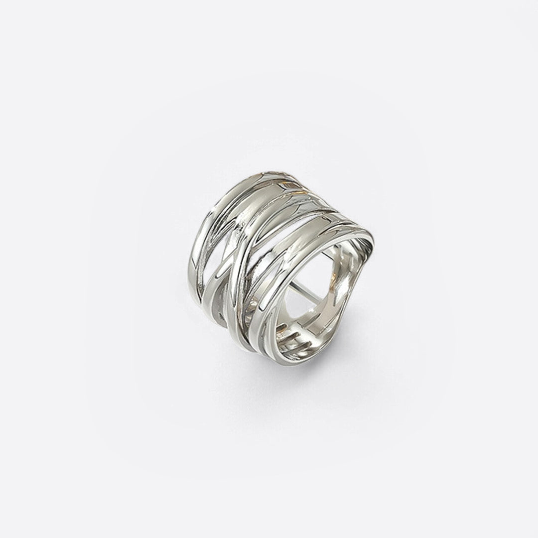Drahtwickel-Statement-Ring