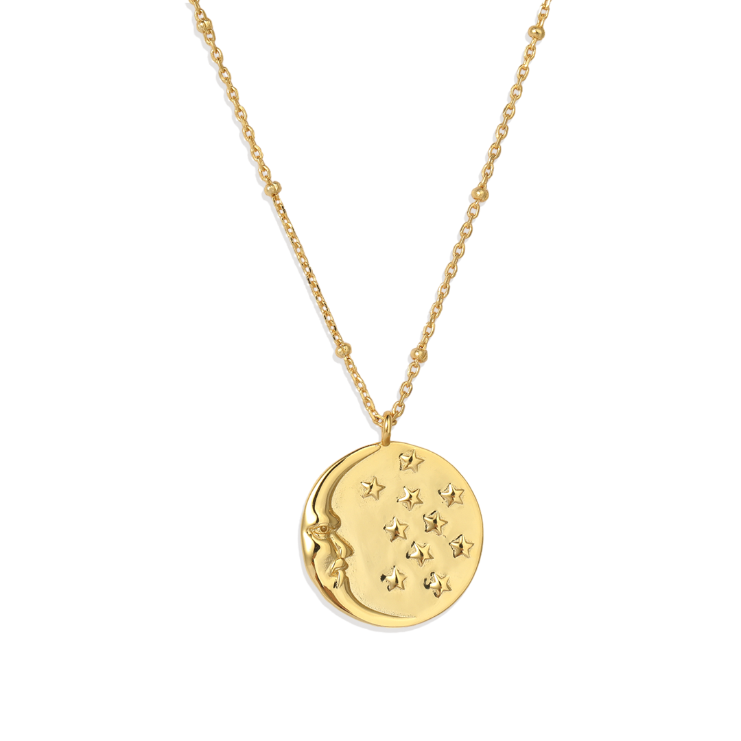 Starry Night Pendant Necklace — Vanny Jewels