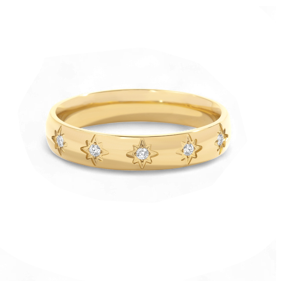 Anello componibile a stella