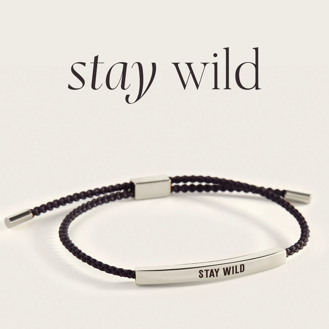 Stay Wild Inspire Bracelet in 925 Sterling Silver — Vanny Jewels