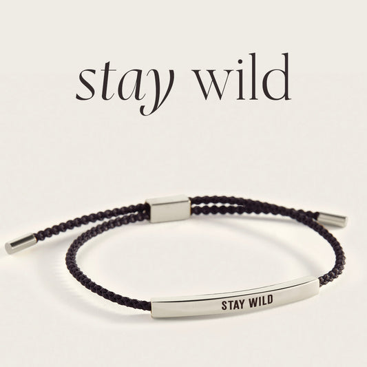 Stay Wild Inspire Bracelet in 925 Sterling Silver — Vanny Jewels