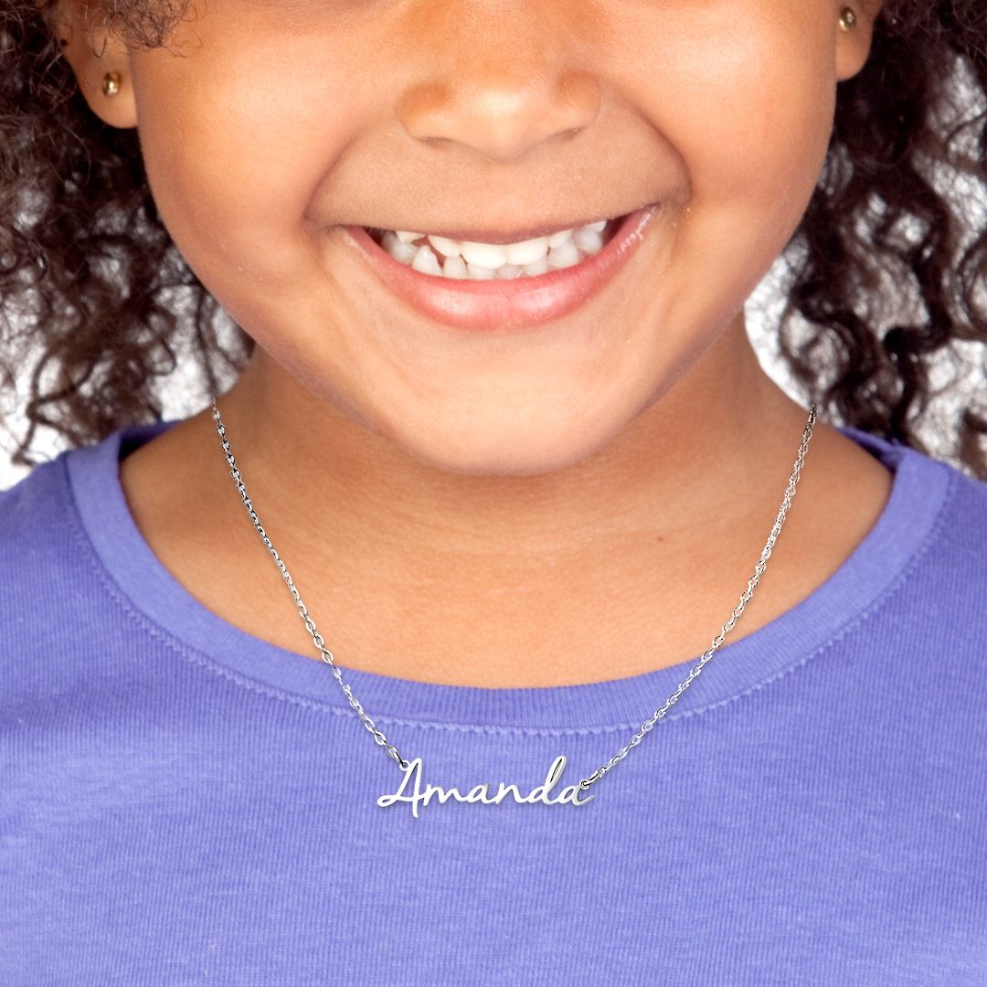 Collana nome fatina – Aderente