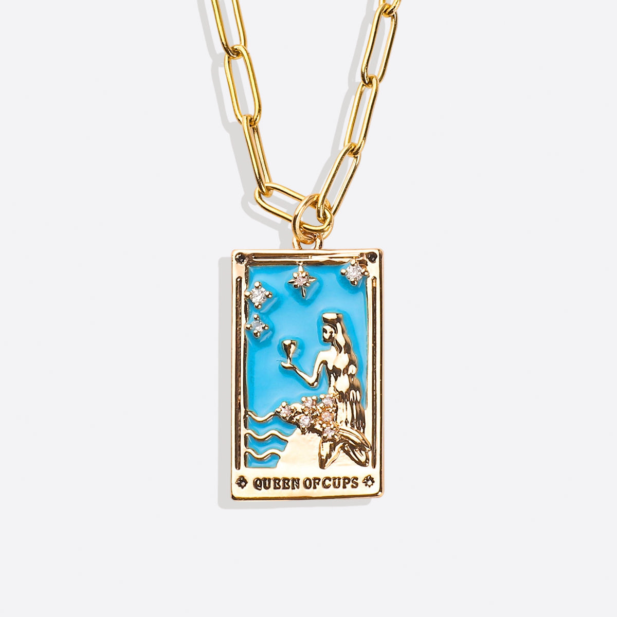 Collana Tarocchi Regina di Coppe