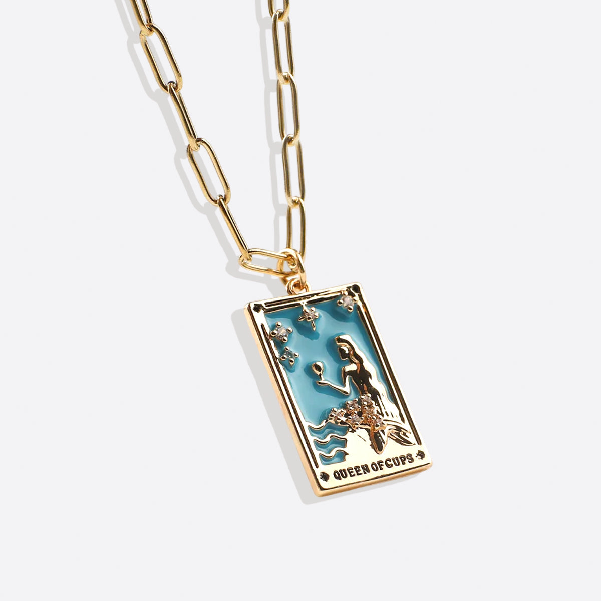 Collana Tarocchi Regina di Coppe