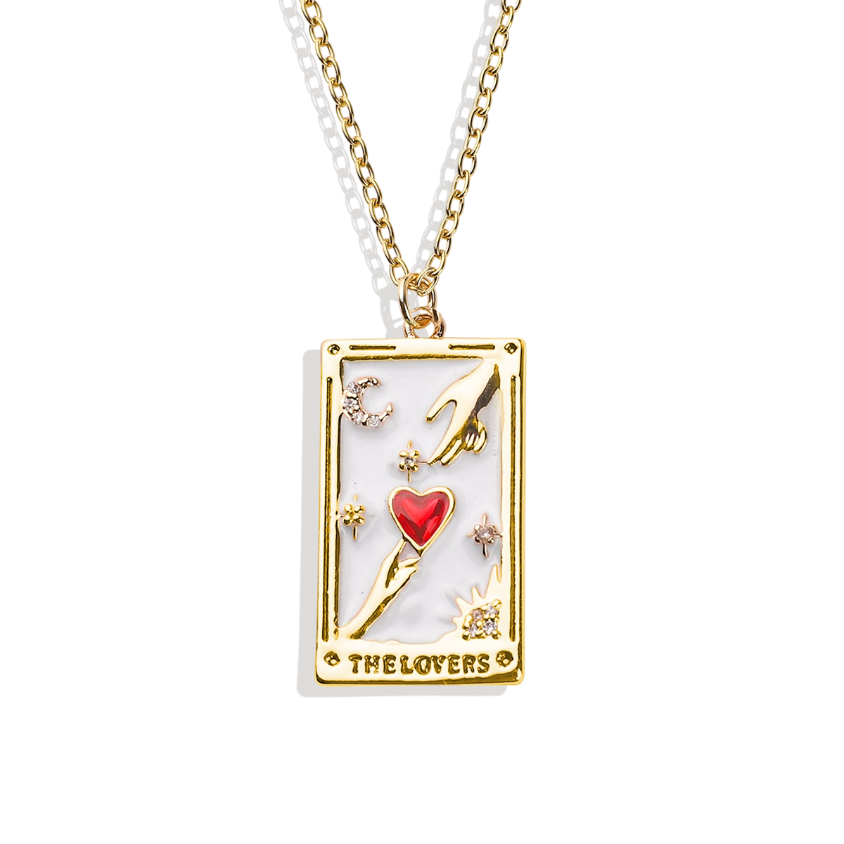 The Lovers Tarot Necklace — Vanny Jewels
