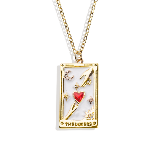 The Lovers Tarot Necklace — Vanny Jewels