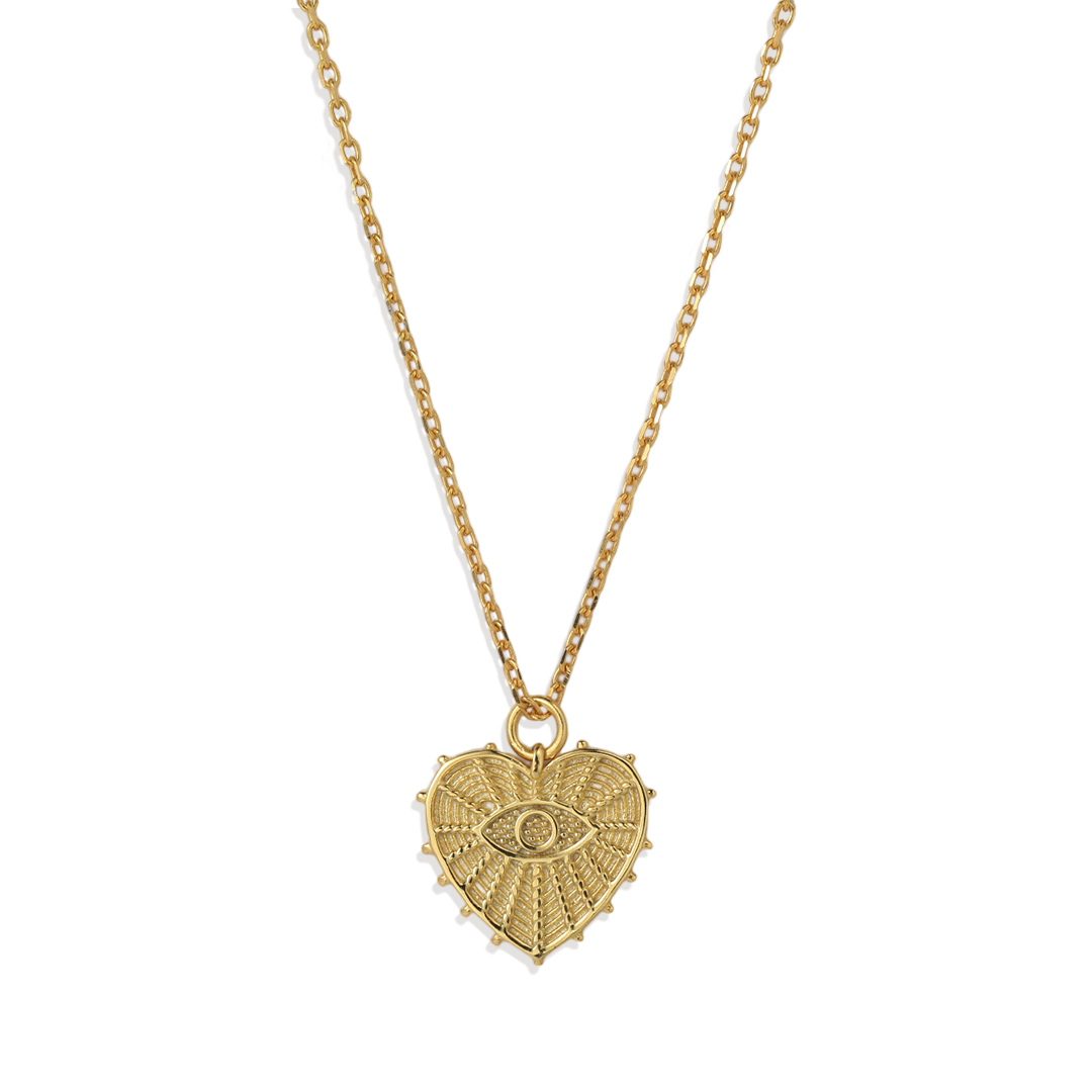 The Heart Sees All Pendant Necklace — Vanny Jewels