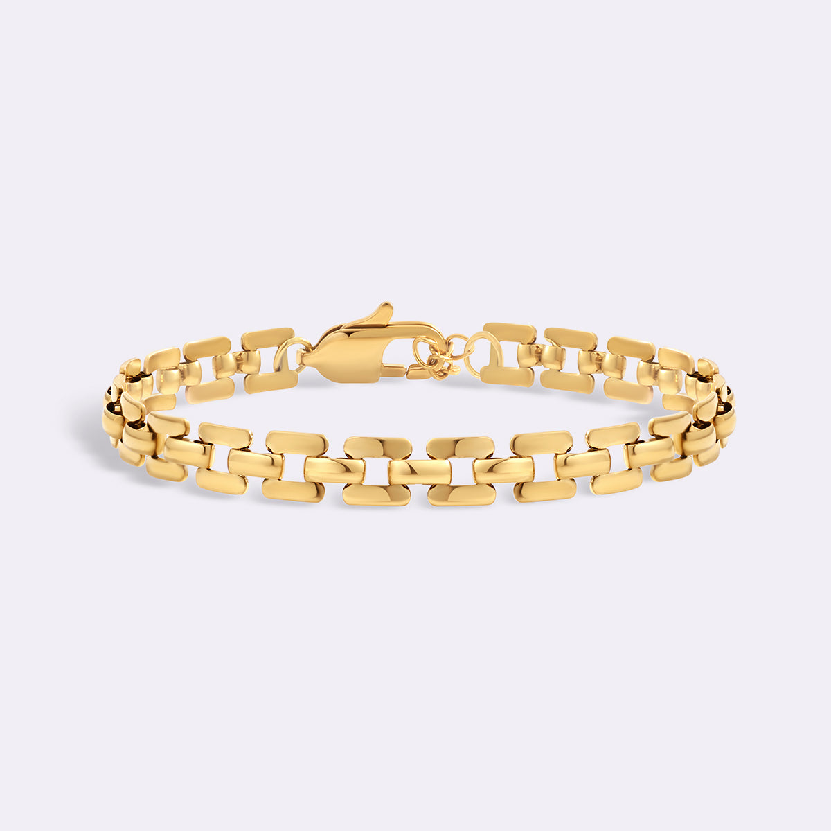 Bracciale a catena con orologio