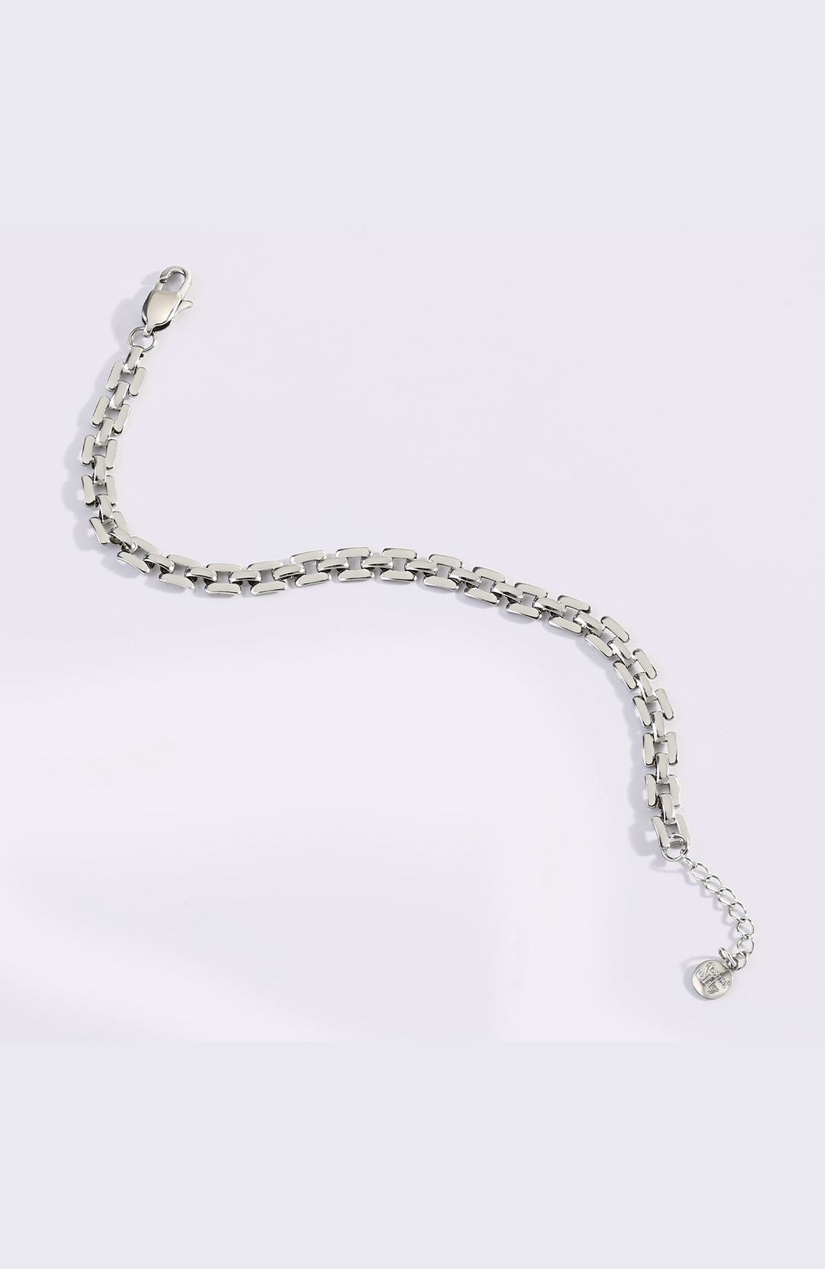 Bracciale a catena con orologio