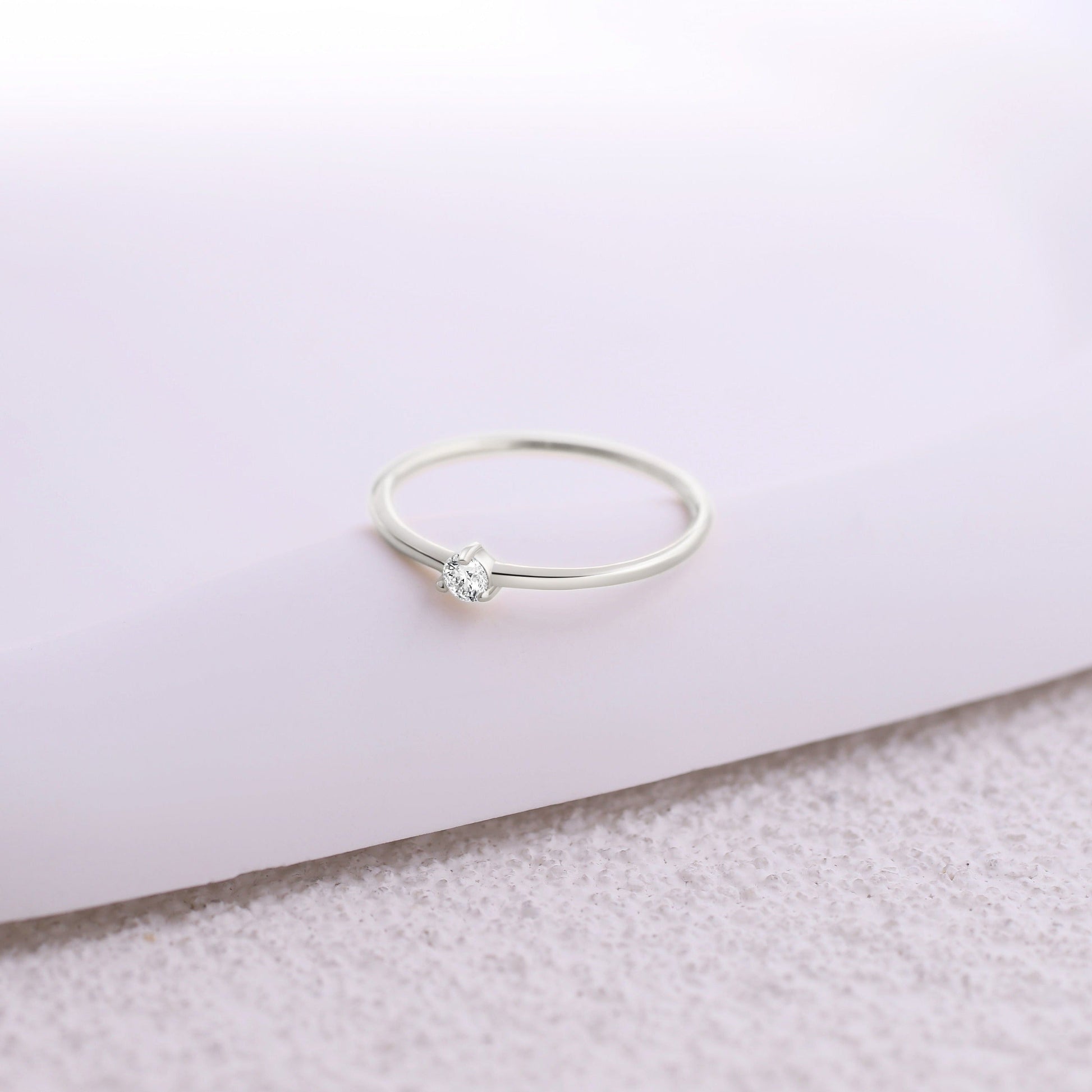 Kleiner Diamantring