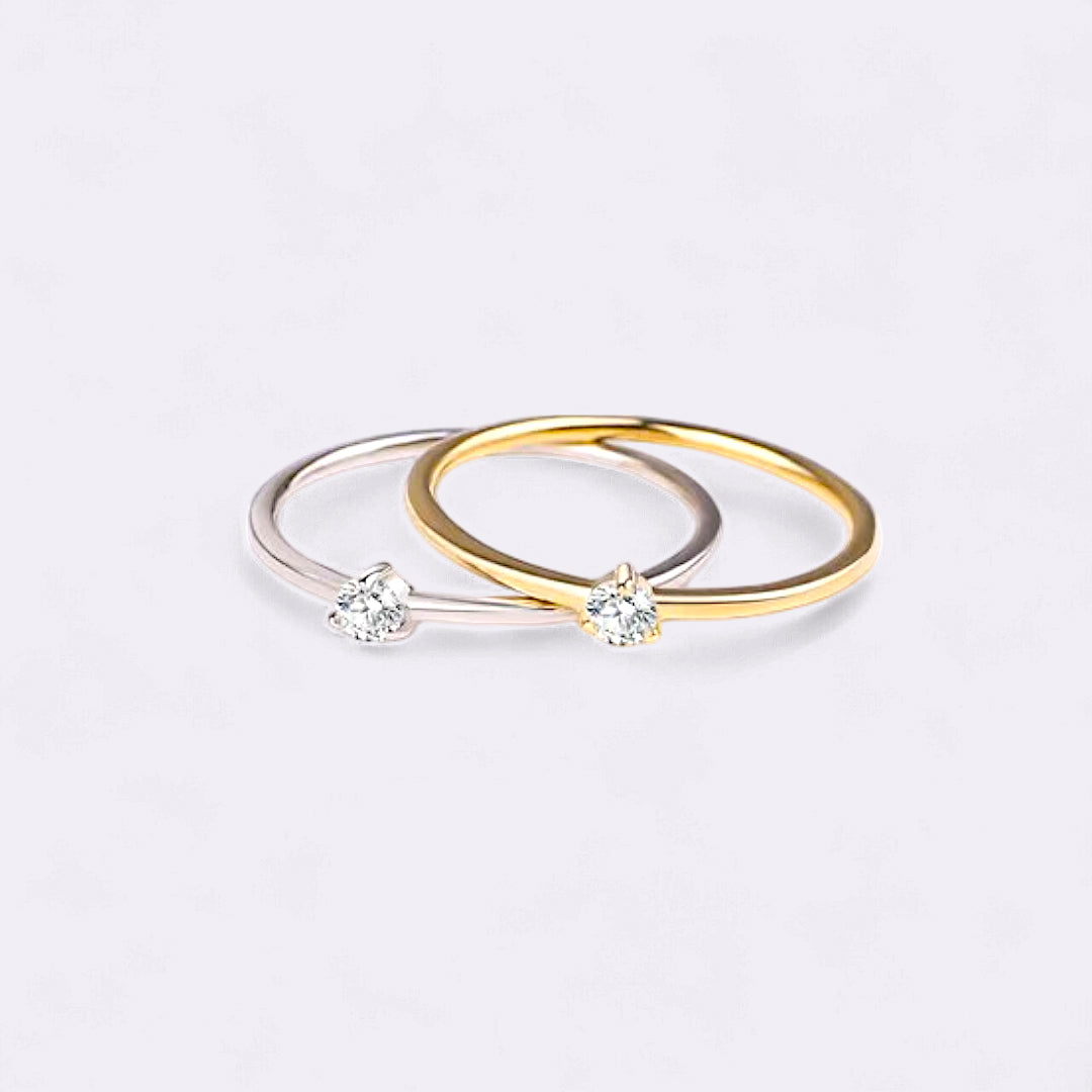Kleiner Diamantring