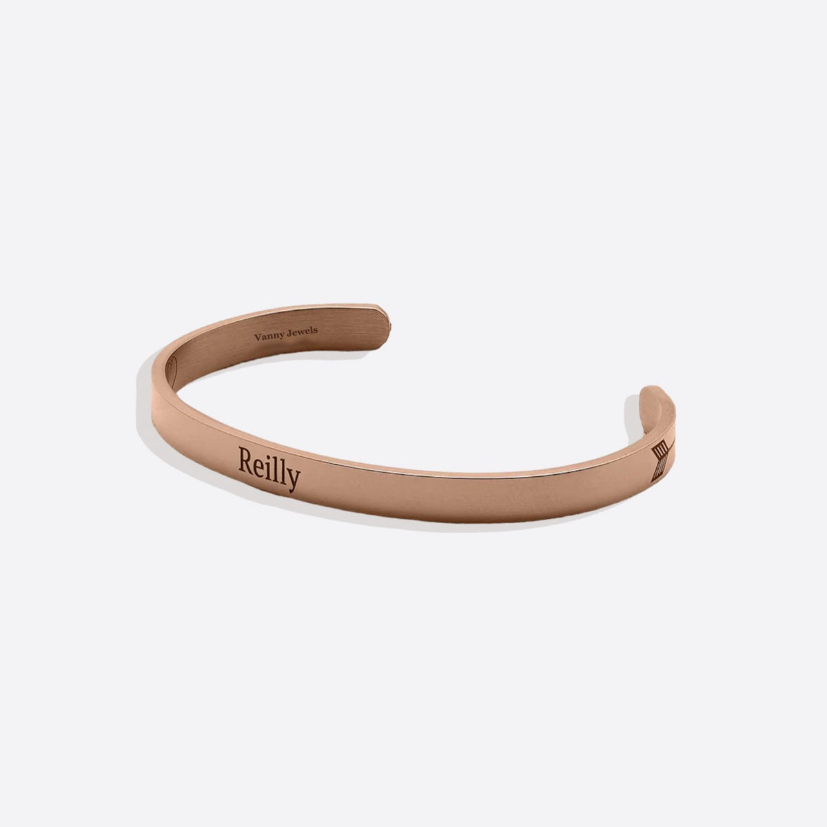 Beautiful Girl You Can Do Hard Things Cuff Bracelet