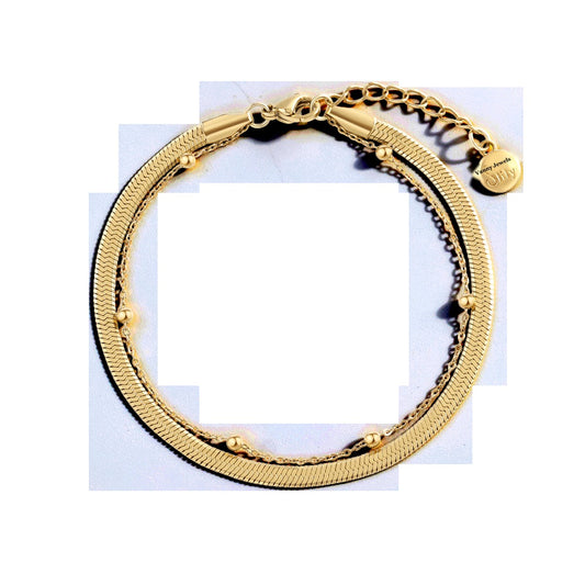 Everyday Stacked Bracelet — Vanny Jewels