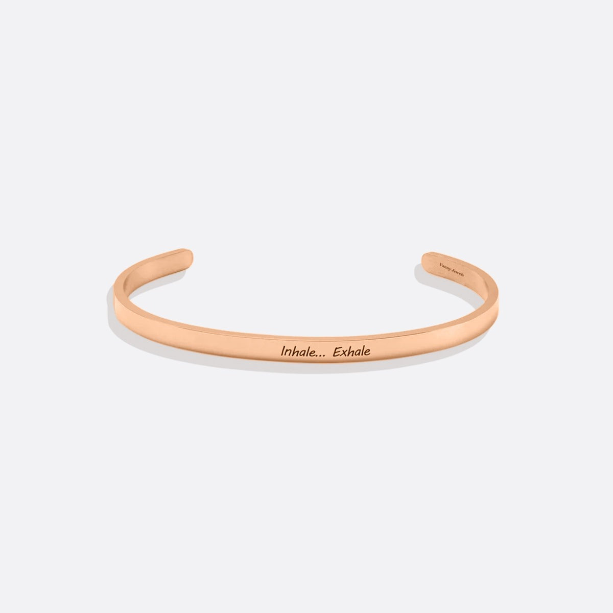 Personalized Thin Cuff Bracelet