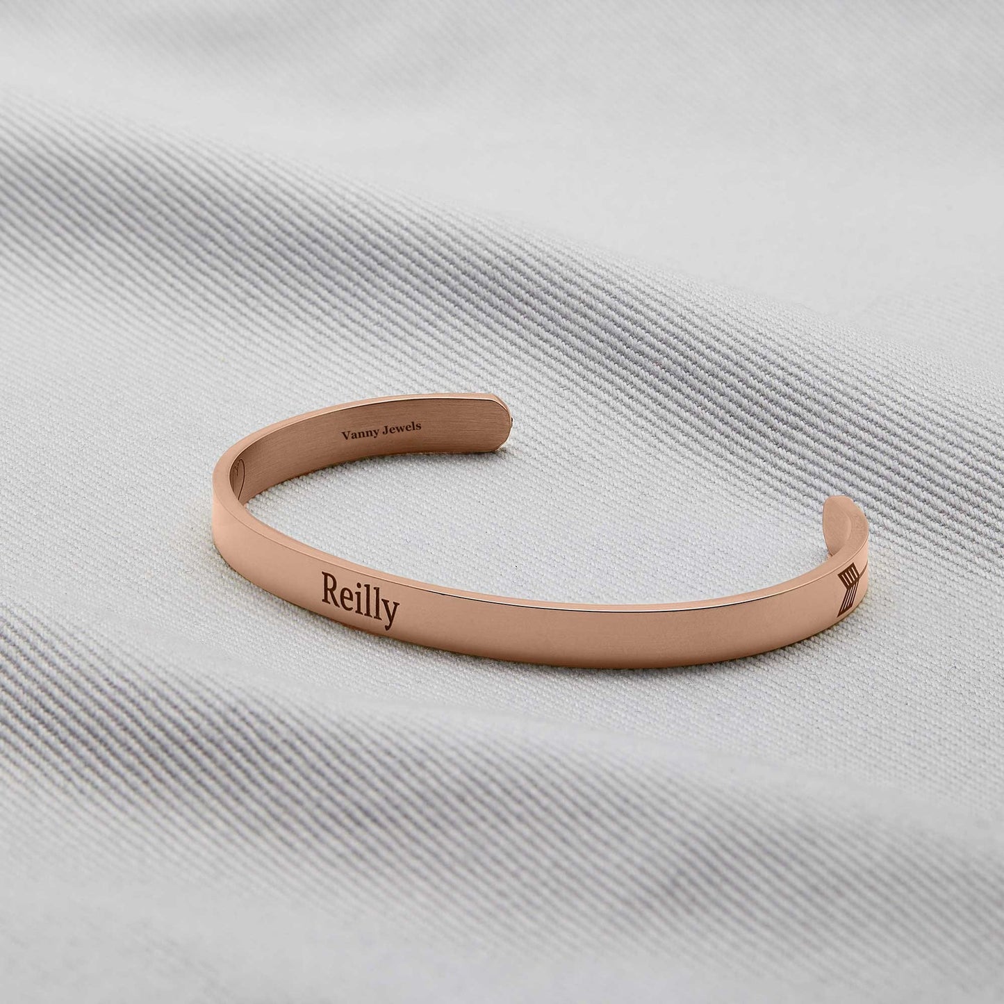 Beautiful Girl You Can Do Hard Things Cuff Bracelet