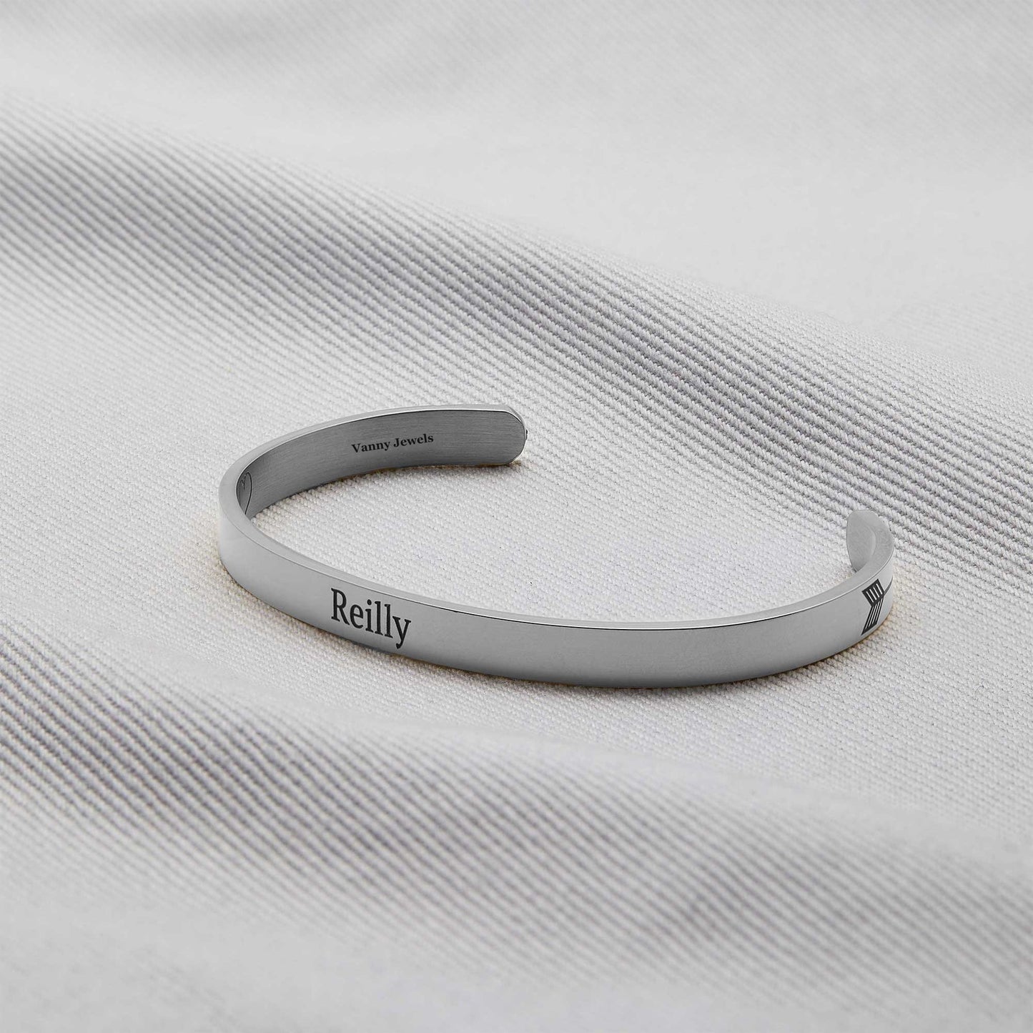 Beautiful Girl You Can Do Hard Things Cuff Bracelet