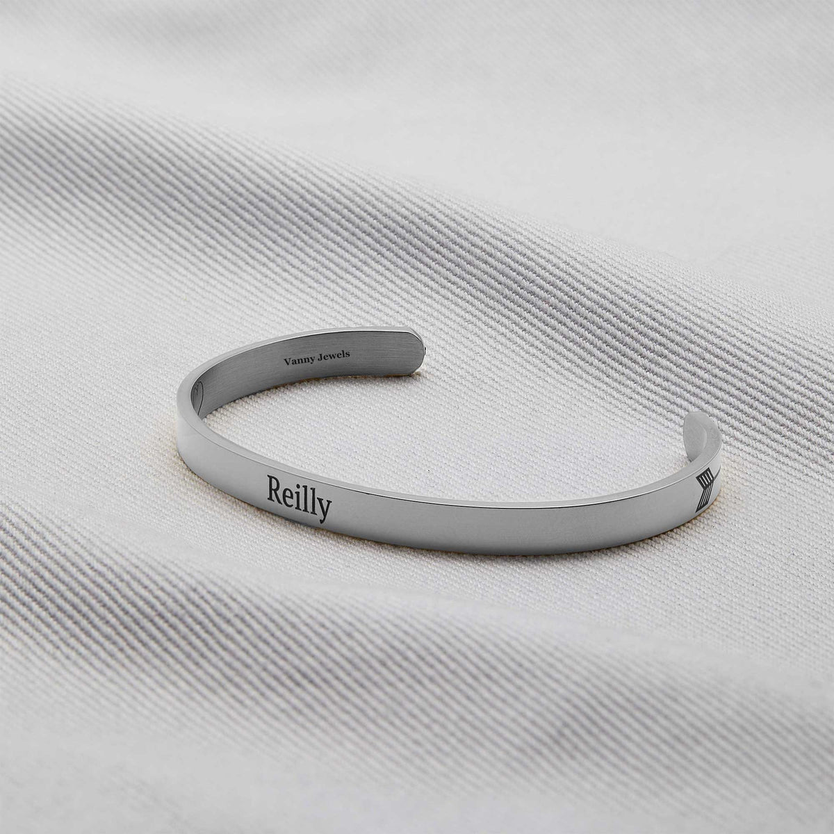 Beautiful Girl You Can Do Hard Things Cuff Bracelet