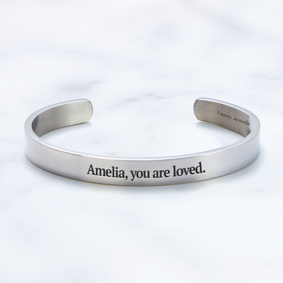 Customize Your Personalizable Cuff Bracelet