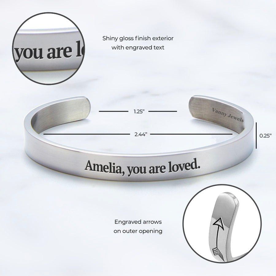 Customize Your Personalizable Cuff Bracelet