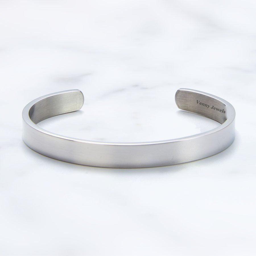 Beautiful Girl You Can Do Hard Things Cuff Bracelet