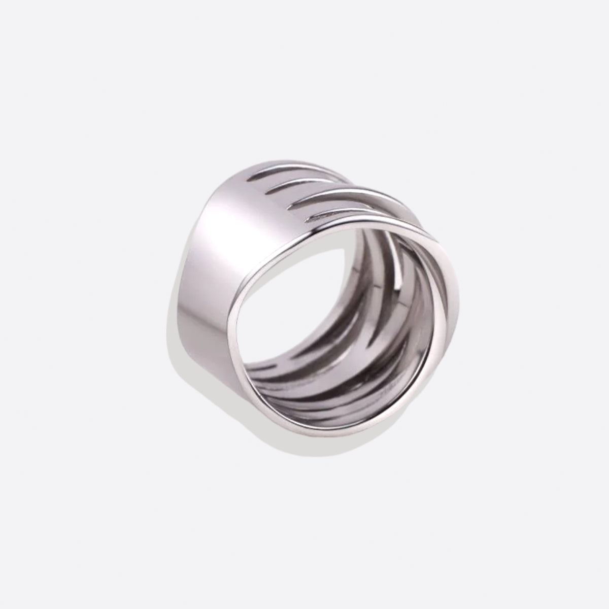 Wire Wrap Statement Ring in 925 sterling silver