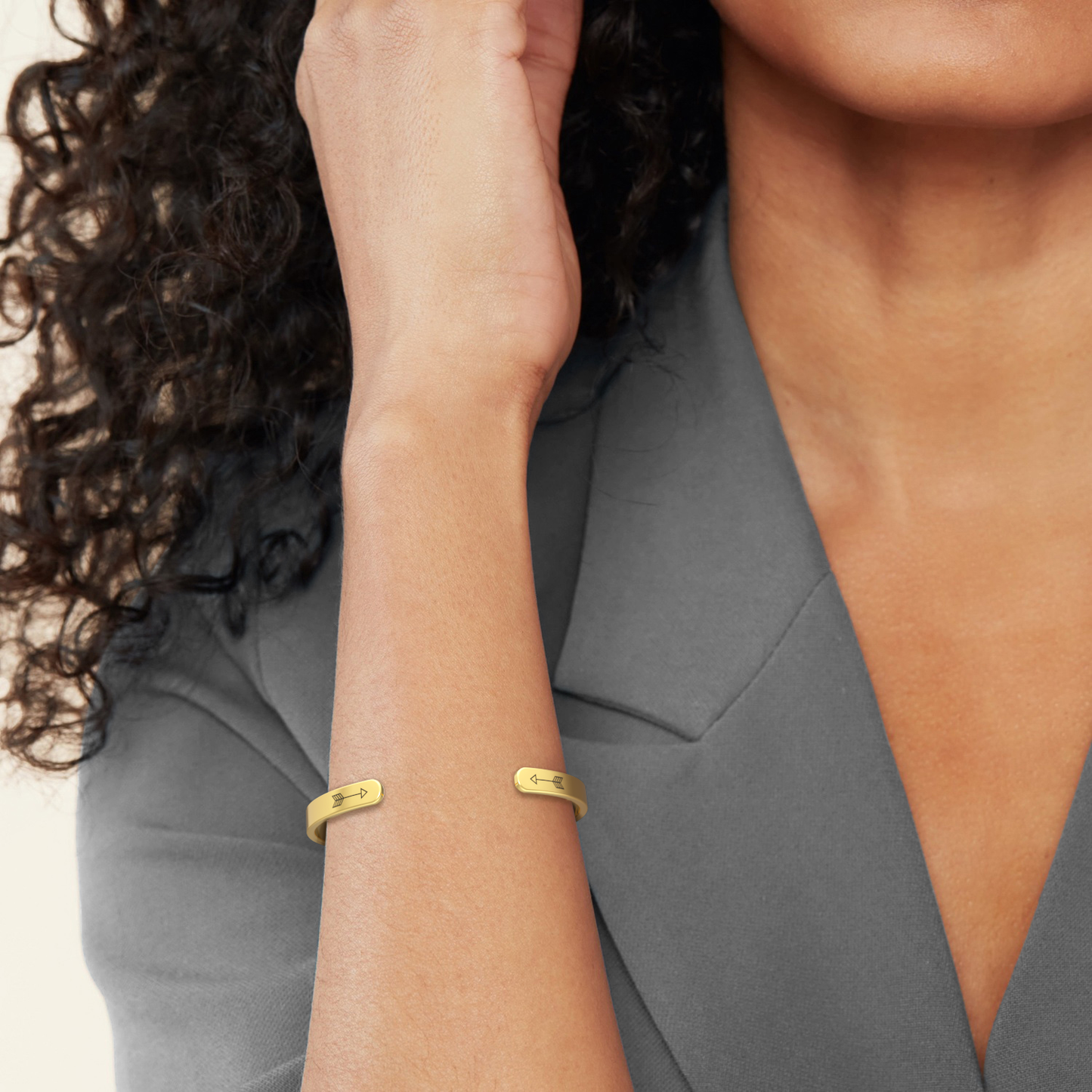 Ricorda chi sei e raddrizza la tua corona Bracciale a polsino