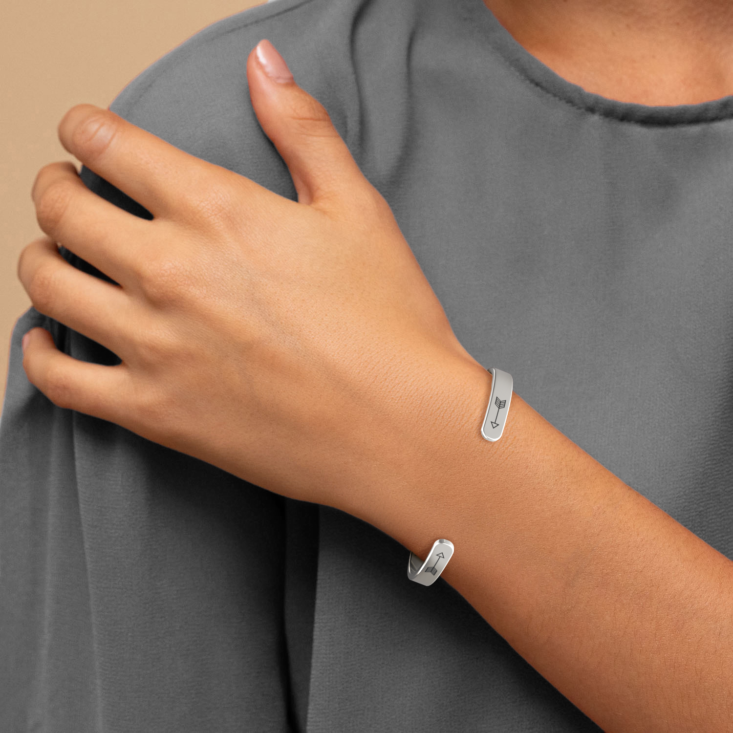 Ricorda chi sei e raddrizza la tua corona Bracciale a polsino
