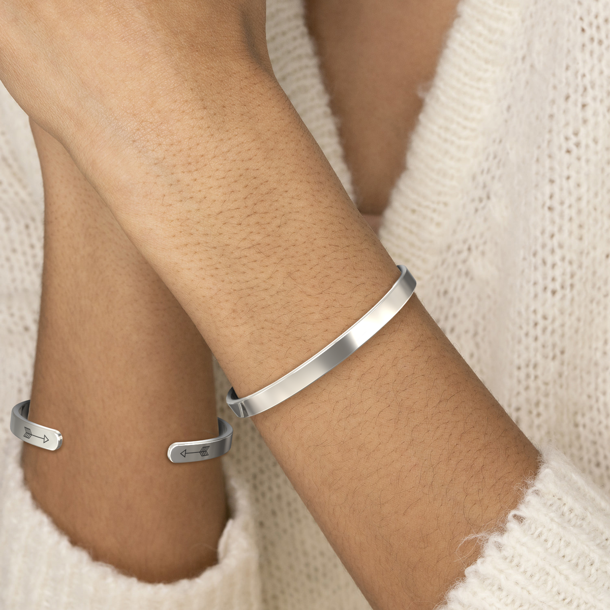 Ricorda chi sei e raddrizza la tua corona Bracciale a polsino