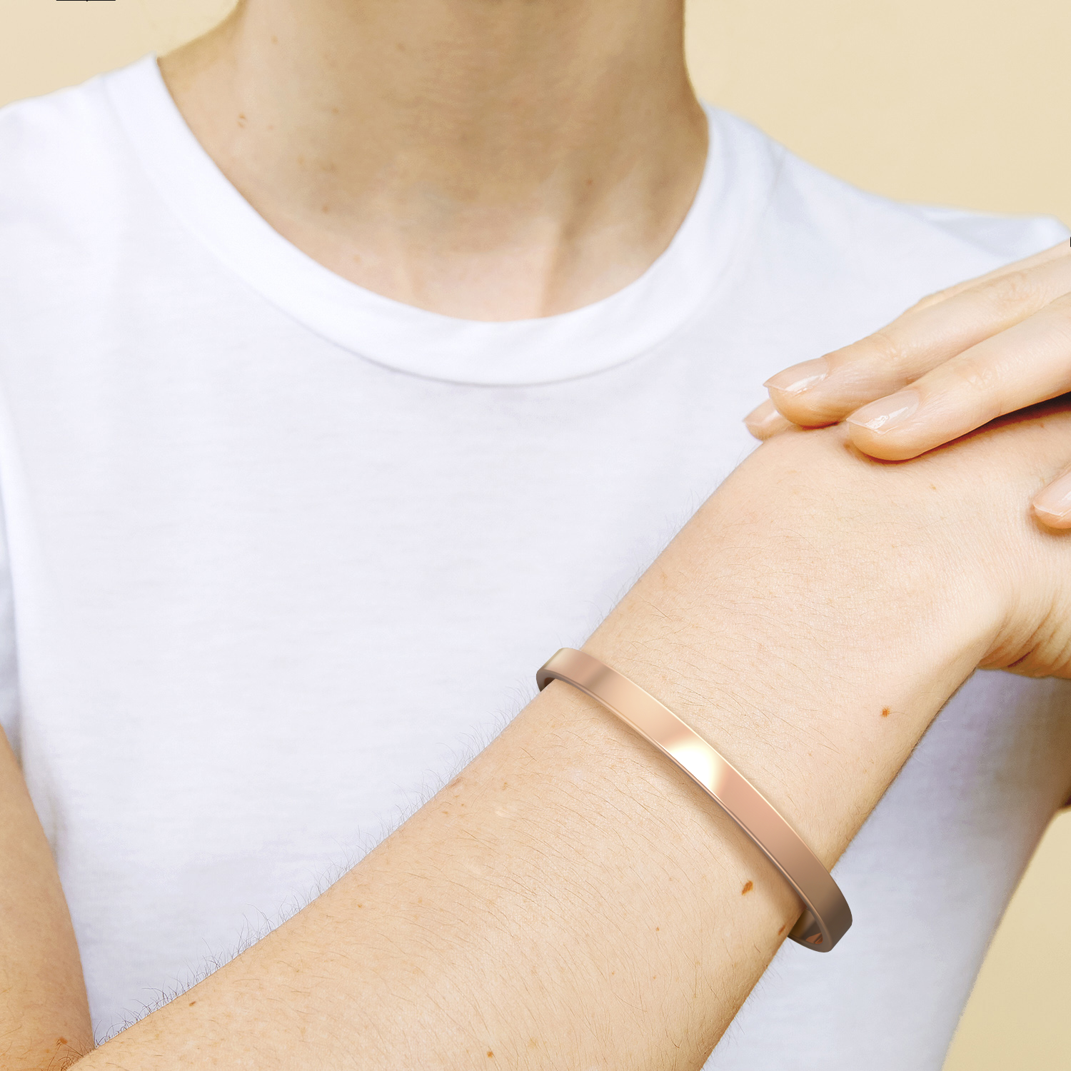 Sei mutig. Sei stark. Sei knallhart. Manschettenarmband